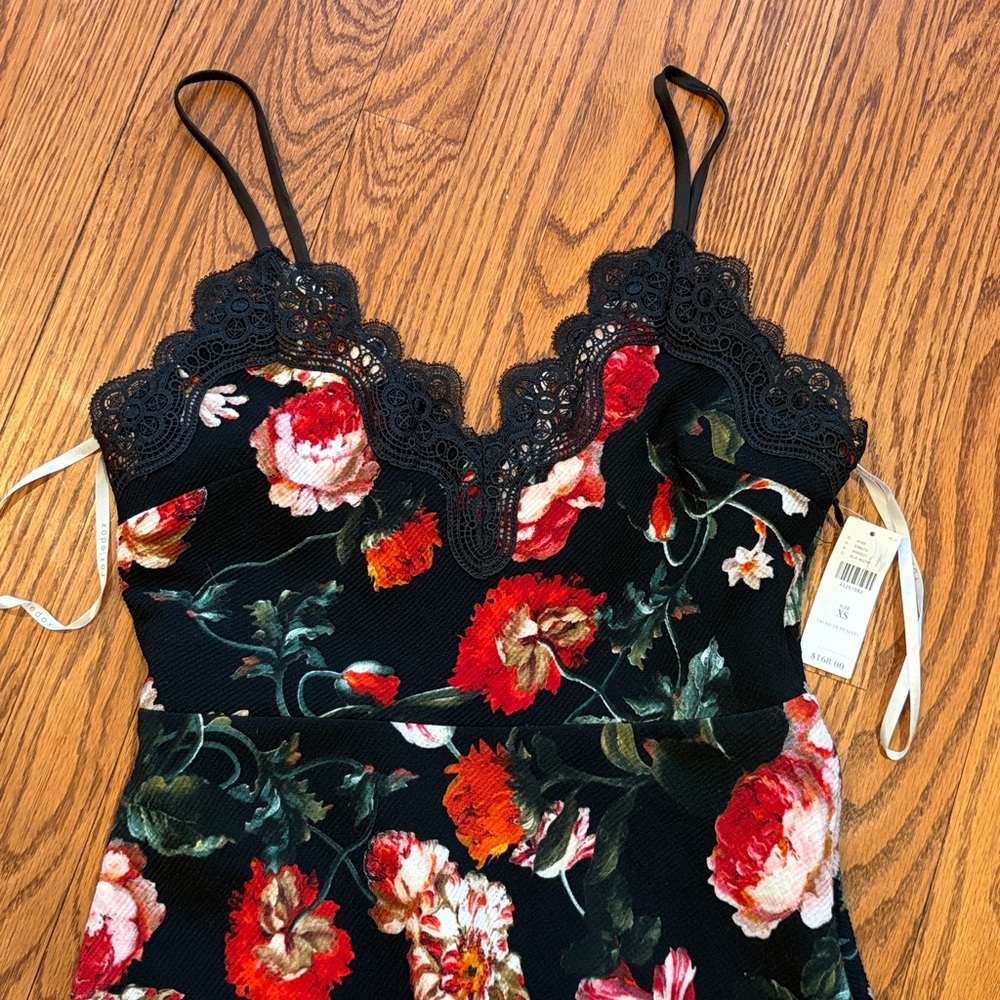 ANTHROPOLOGIE x Foxiedox Autumnal Slip Dress NWT Sz. XS - NWT